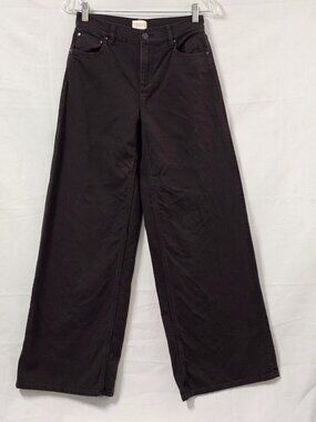 Alice + Olivia Harper Mr. Super Baggy Jeans Pre-LovedSize 25 Brown